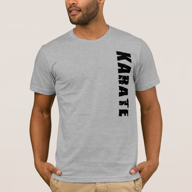 T-shirt do karaté (Frente)