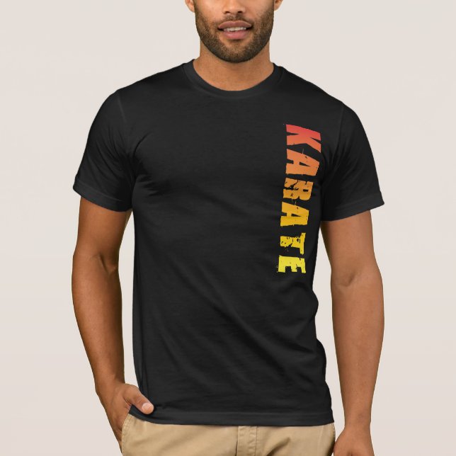 T-shirt do karaté (Frente)