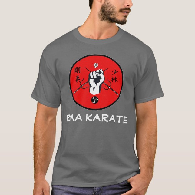T-shirt do karaté de RMA (Frente)