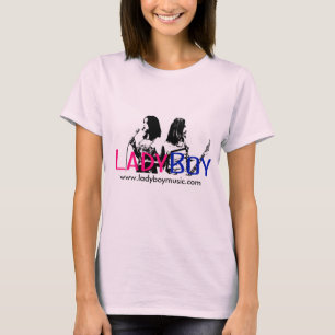 T-shirt do LadyBoy da mulher