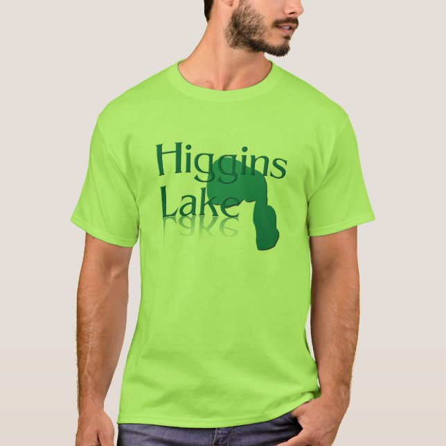 T-shirt do lago Higgins dos homens (Frente)