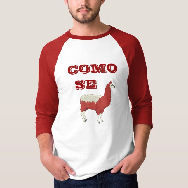 T-shirt do LAMA do SE de COMO (Frente)