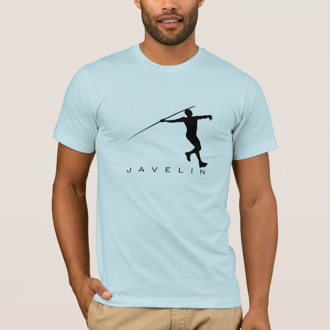 T-shirt do lance de dardo do atletismo (Frente)