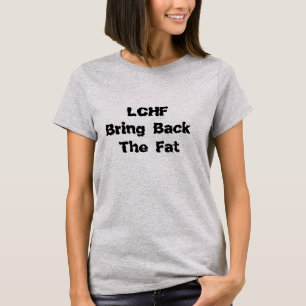 T-shirt do LCHF das mulheres