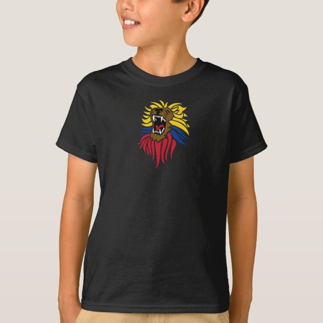 T-shirt do leão de Jefferson D (Frente)