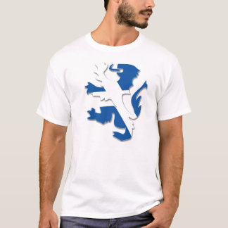 T-shirt do leão de Saltire