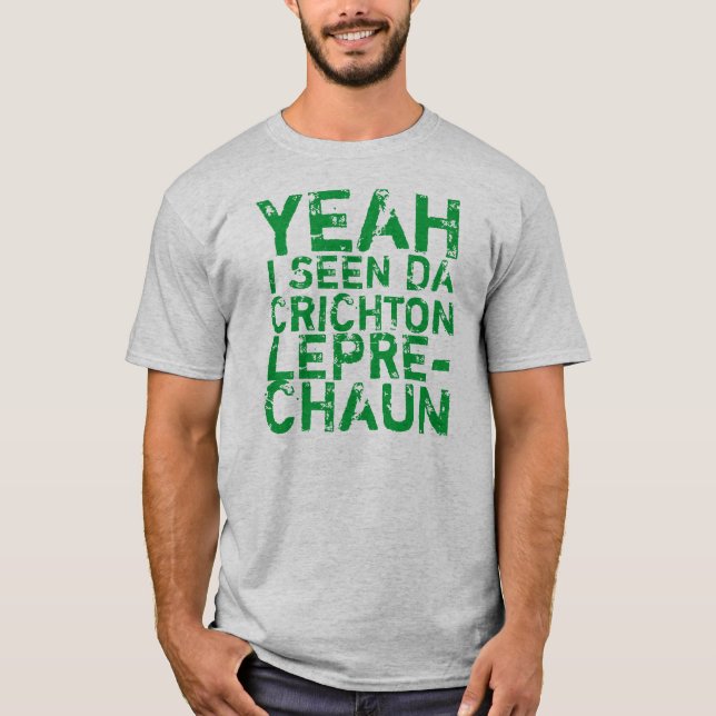T-shirt do Leprechaun de Crichton (Frente)