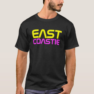 T-shirt do leste de Coastie