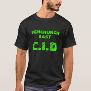 T-shirt do leste de Fenchurch CID