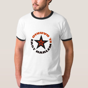 T-SHIRT DO LESTE DE HARLEM NYC DO BAIRRO DO EL