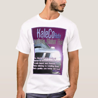 T-shirt do líquido do farol intermitente