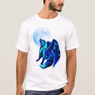 T-shirt do lobo da fantasia