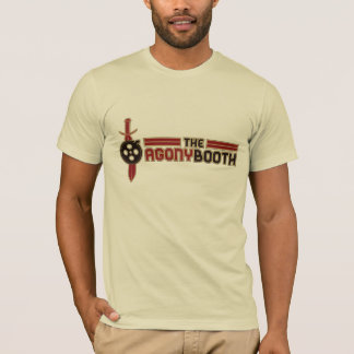 T-shirt do logotipo da cabine da agonia
