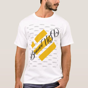 T-Shirt do LOGOTIPO DA MOEDA CRYPTO DA BINANCE USD