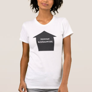 T-shirt do logotipo das mulheres ALTAMENTE