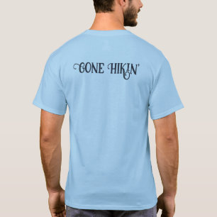 T-Shirt do logotipo de caminhada personalizado