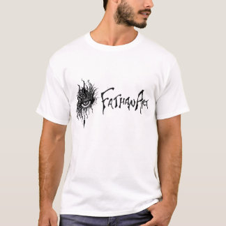T-shirt do logotipo de FathanArt