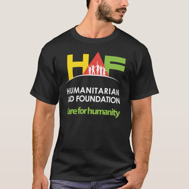 T-shirt do logotipo de HAF (Frente)