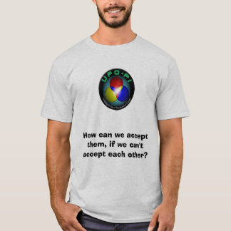 T-shirt do logotipo de UFO-PI