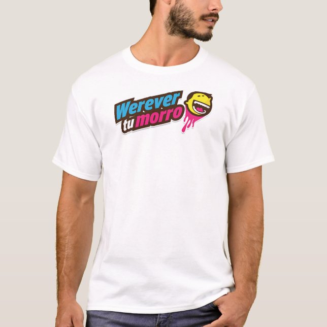 T-shirt do logotipo de Werevertumorro (Frente)