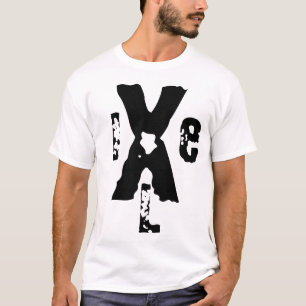 T-shirt do logotipo de "X-Ile" do rapper