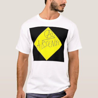 T-shirt do logotipo do arsênico