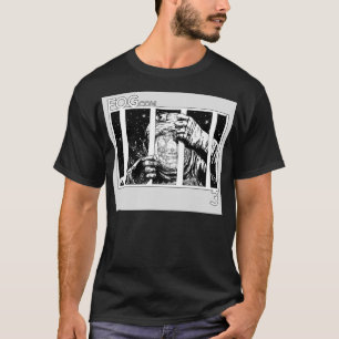 T-shirt do logotipo do astronauta de FOGcon