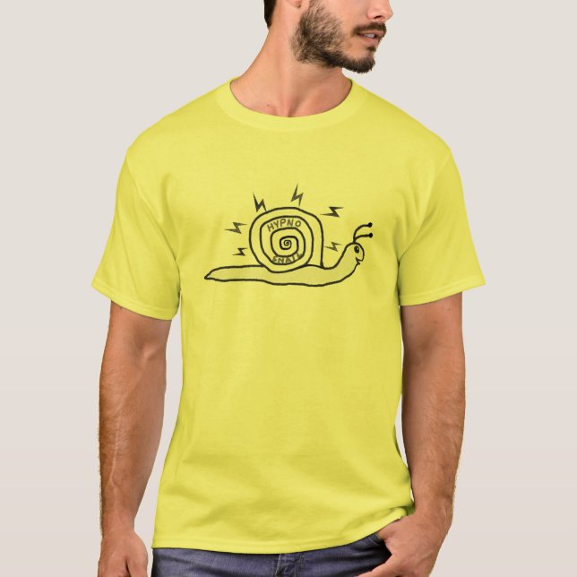 T-shirt do logotipo do caracol de Hypno (Frente)