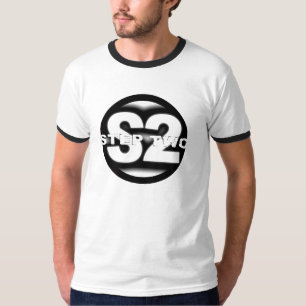 T-shirt do logotipo do clássico de etapa dois