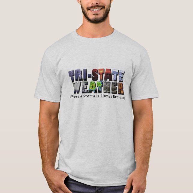 T-shirt do logotipo do Tri State (Frente)