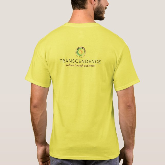 T-shirt do logotipo do TWC dos homens (Verso)