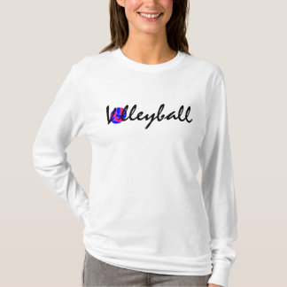 T-shirt do logotipo do voleibol [O PERSONALIZE!]