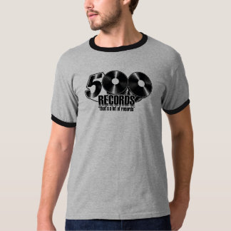 T-shirt do logotipo dos homens 500 (campainha)