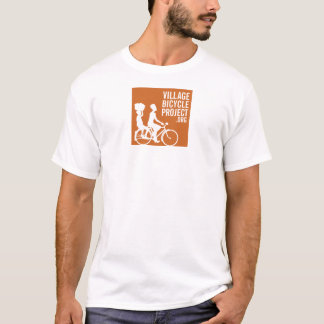 T-shirt do logotipo dos homens (cores claras)
