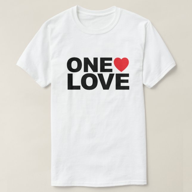T-Shirt do Logotipo OneLove (Frente do Design)