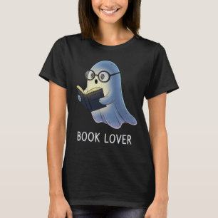 T-Shirt do Lover do Livro Fantasma   Engraçado Ner