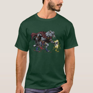 T-shirt do lutador do homem-lobo da fantasia