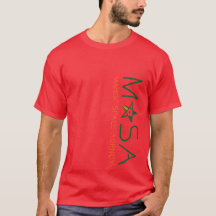 T-shirt do M.A.S.A. por cafeteira Alienígena