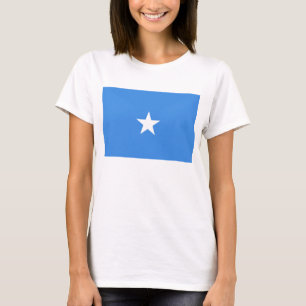 T-shirt do mapa da bandeira x de Somália