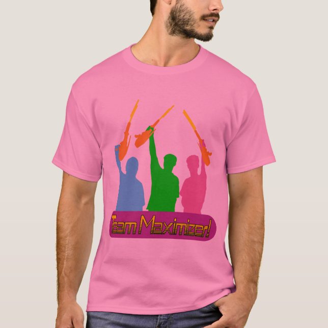 T-shirt do MAXIMIZER da EQUIPE RYAN201821 (Frente)