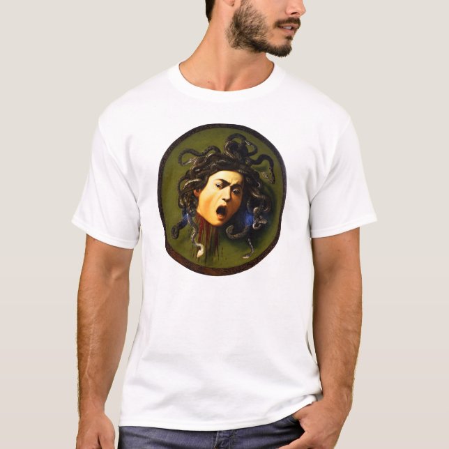 T-shirt do Medusa de Caravaggio (Frente)