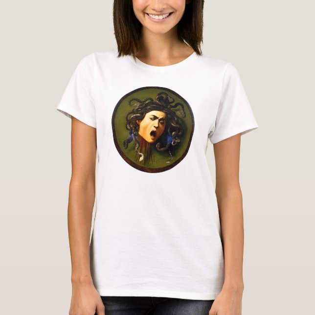 T-shirt do Medusa de Caravaggio (Frente)