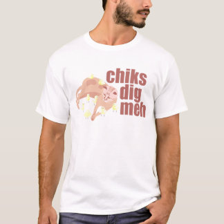 t-shirt do meh da escavação dos chiks