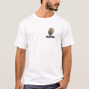 t-shirt do meme dos stonks