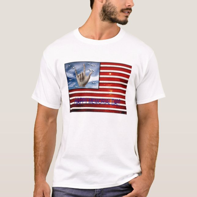 T-shirt do Memorial Day (Frente)