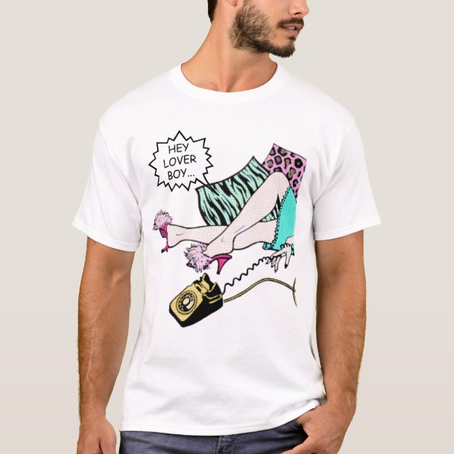 t-shirt do menino do amante (Frente)