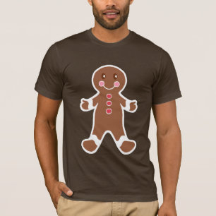 T-shirt do menino do pão-de-espécie