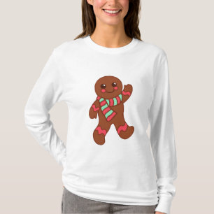 T-shirt do menino do pão-de-espécie