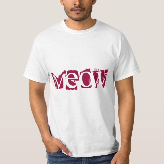 T-shirt do Meow (Frente)
