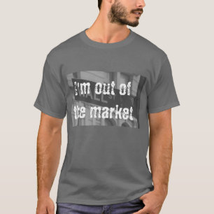 T-shirt do mercado de valores de acção (para fora)